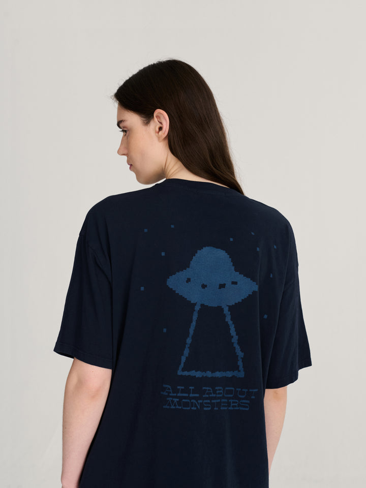 ピクセルアブダクション オーバーサイズTシャツ