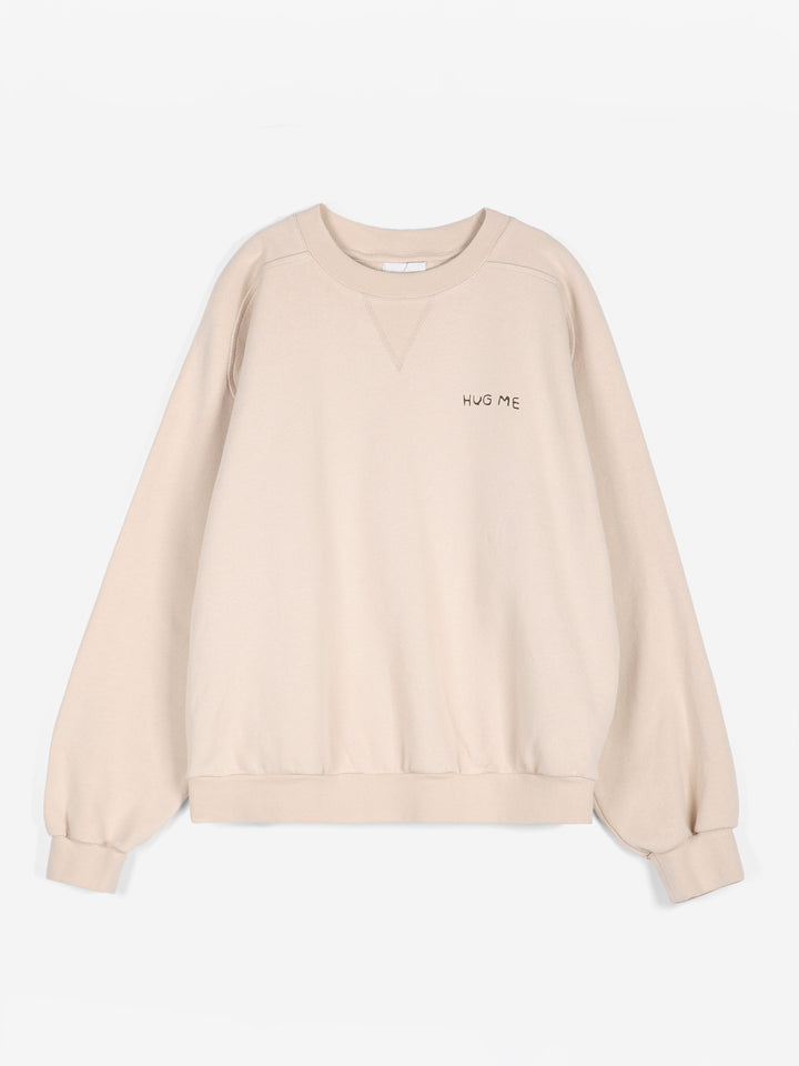Hug Me リラックス スウェットシャツ