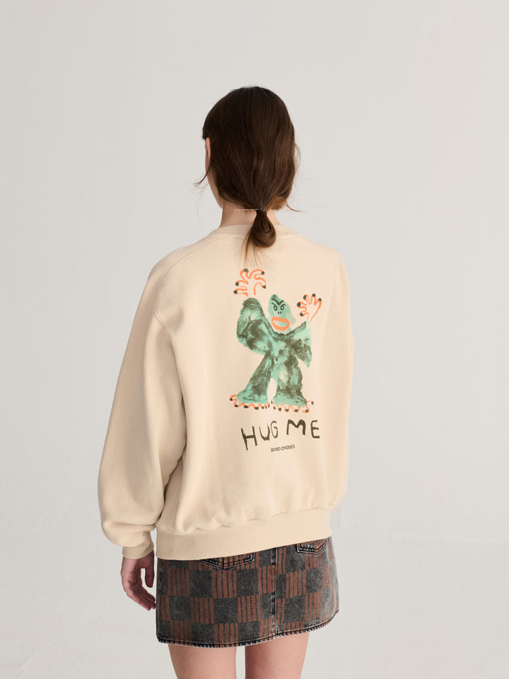 Hug Me リラックス スウェットシャツ
