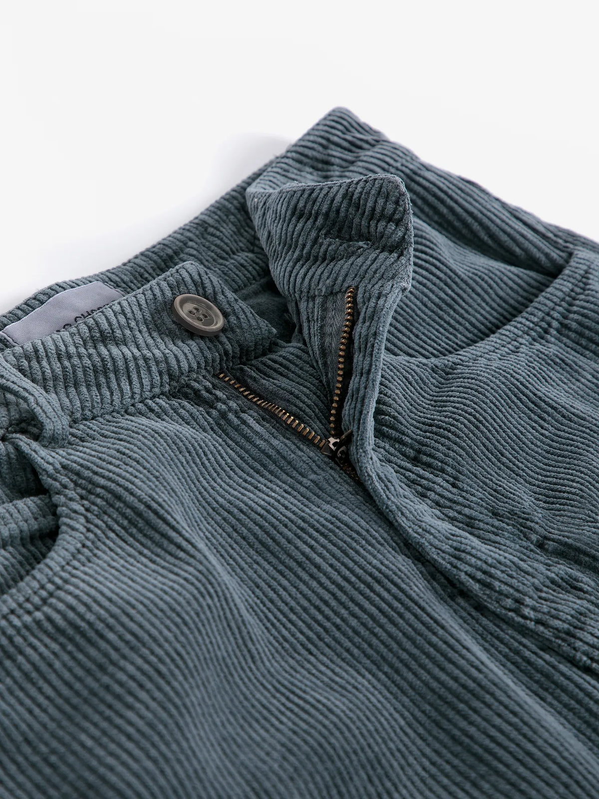Corduroy barrel trousers