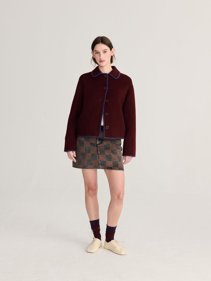 Hand made wool jacket