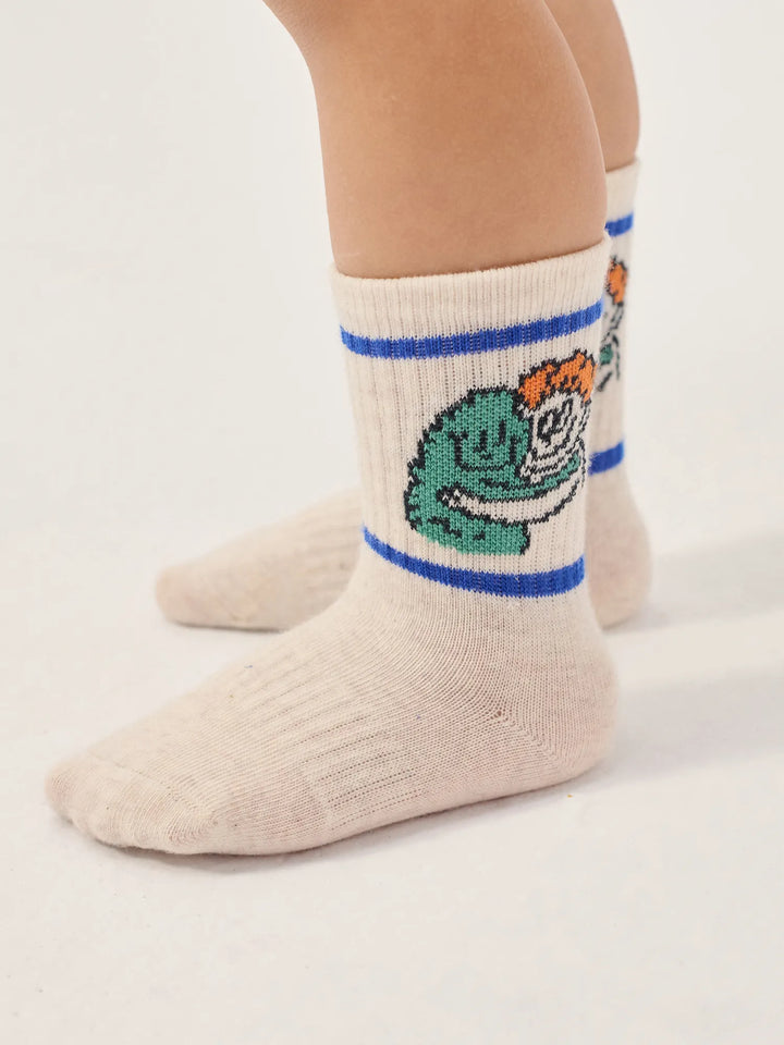 Hug Hairy Monster baby short socks