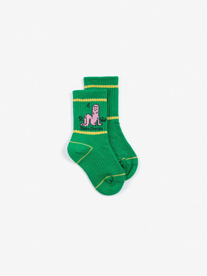 Long Puff baby short socks