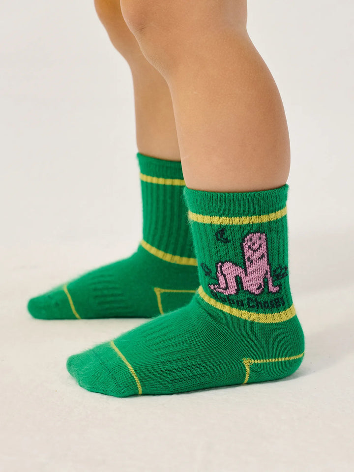 Long Puff baby short socks