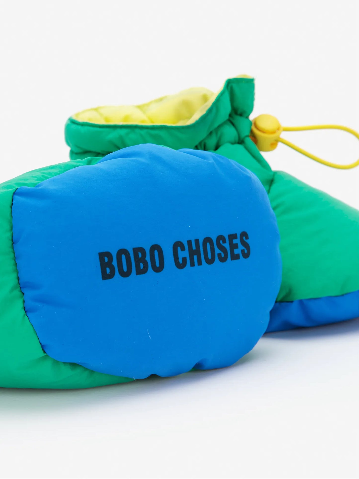 Bobo Choses パッド入りグリーンベビーブーティ