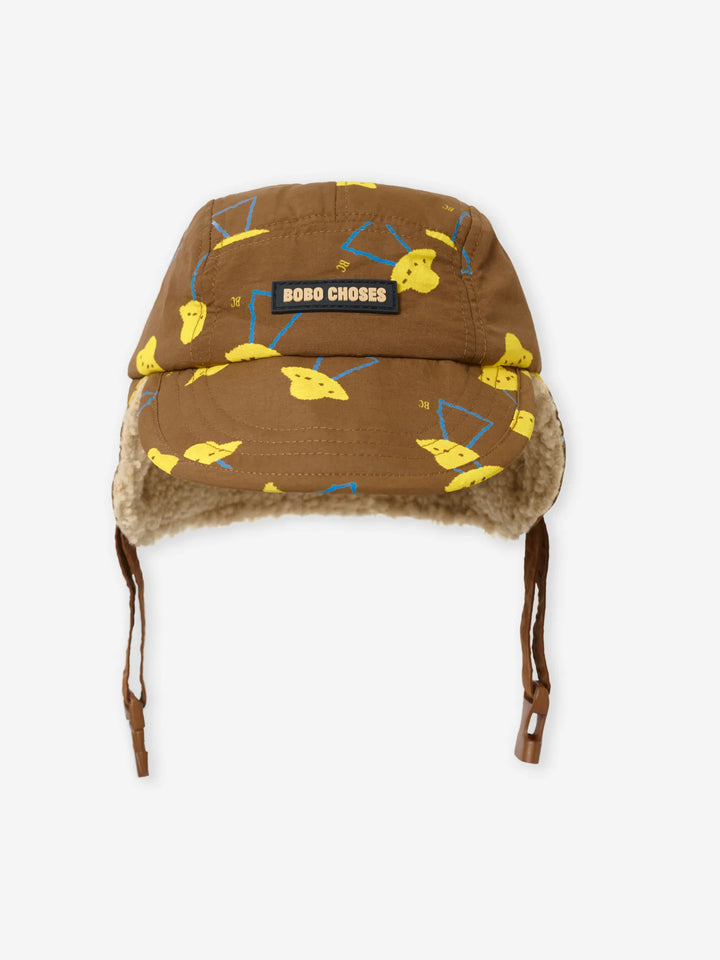 Pixel Abduction all over baby winter cap