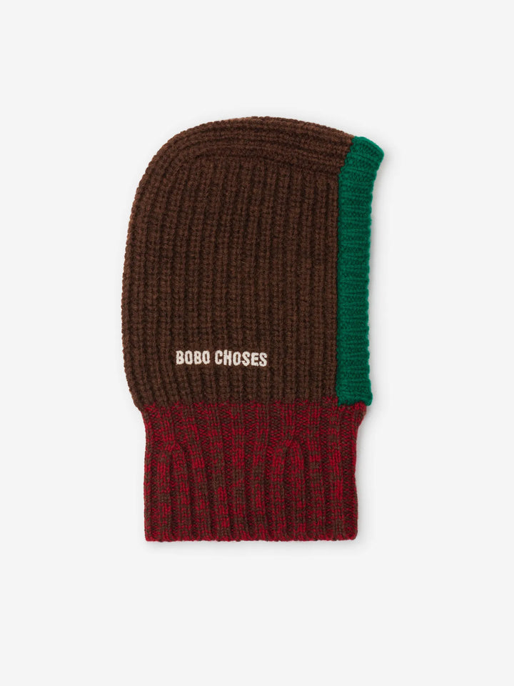 Bobo Choses knitted baby balaclava