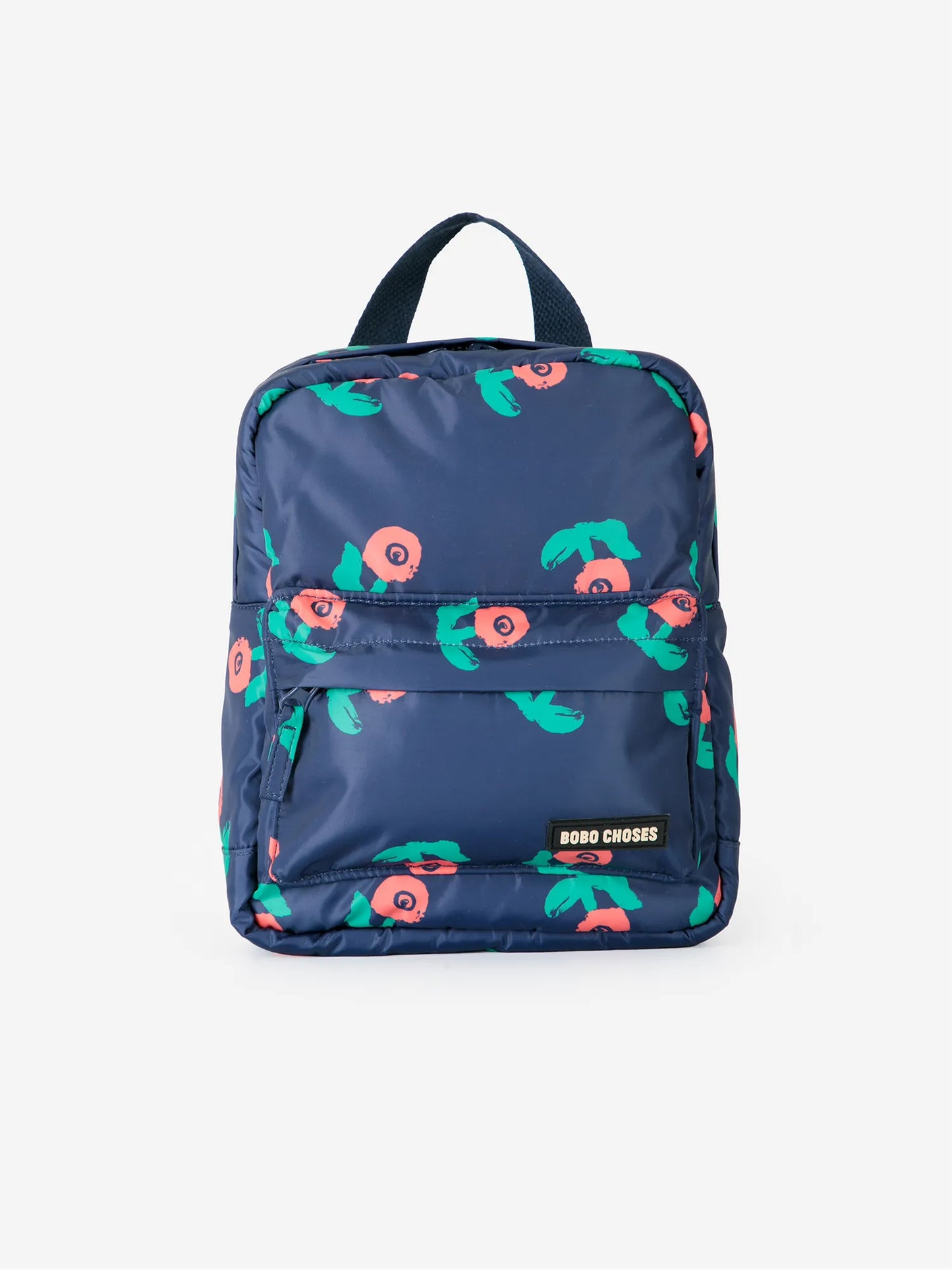 バックパック全体にスタンプの花が咲く