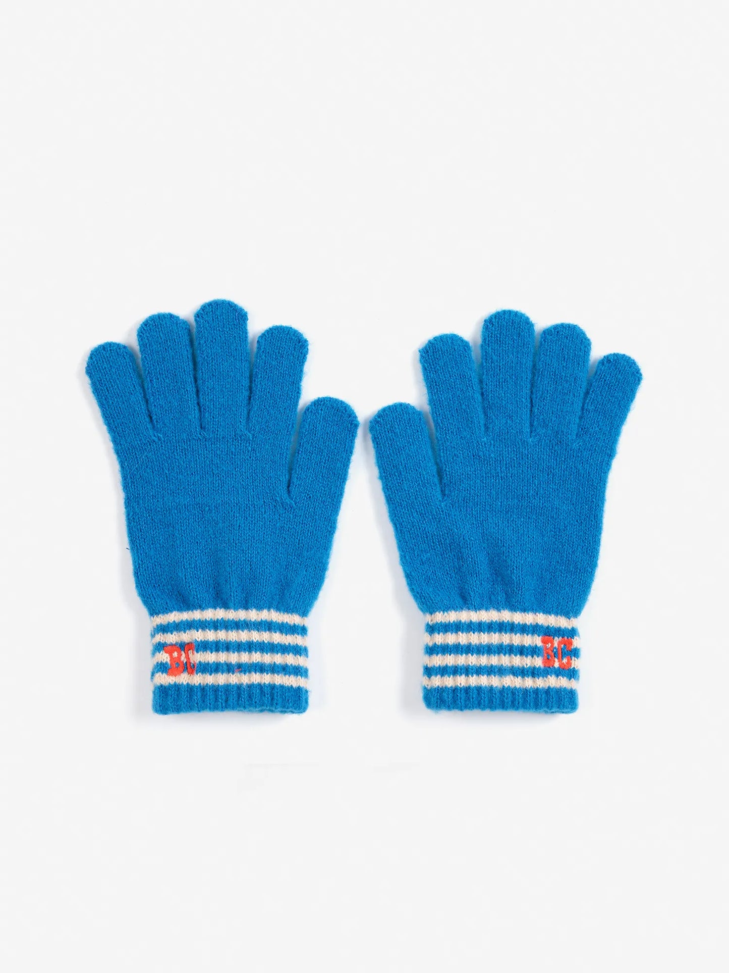 Bobo Choses ブルーニット手袋