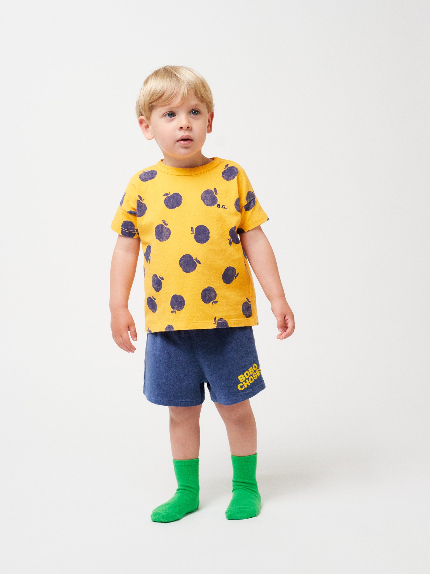 Baby Poma Pattern Yellow T-Shirt