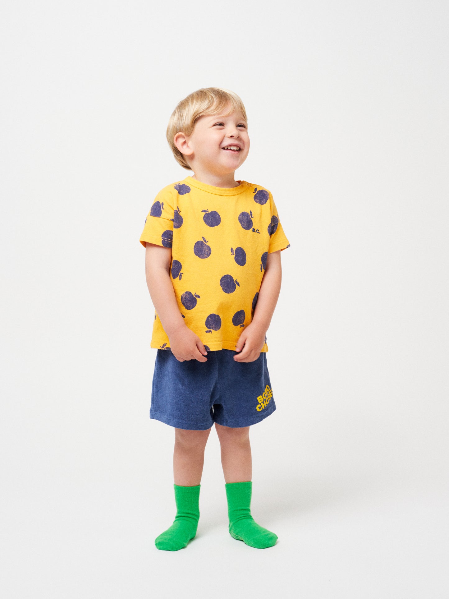 Baby Poma Pattern Yellow T-Shirt