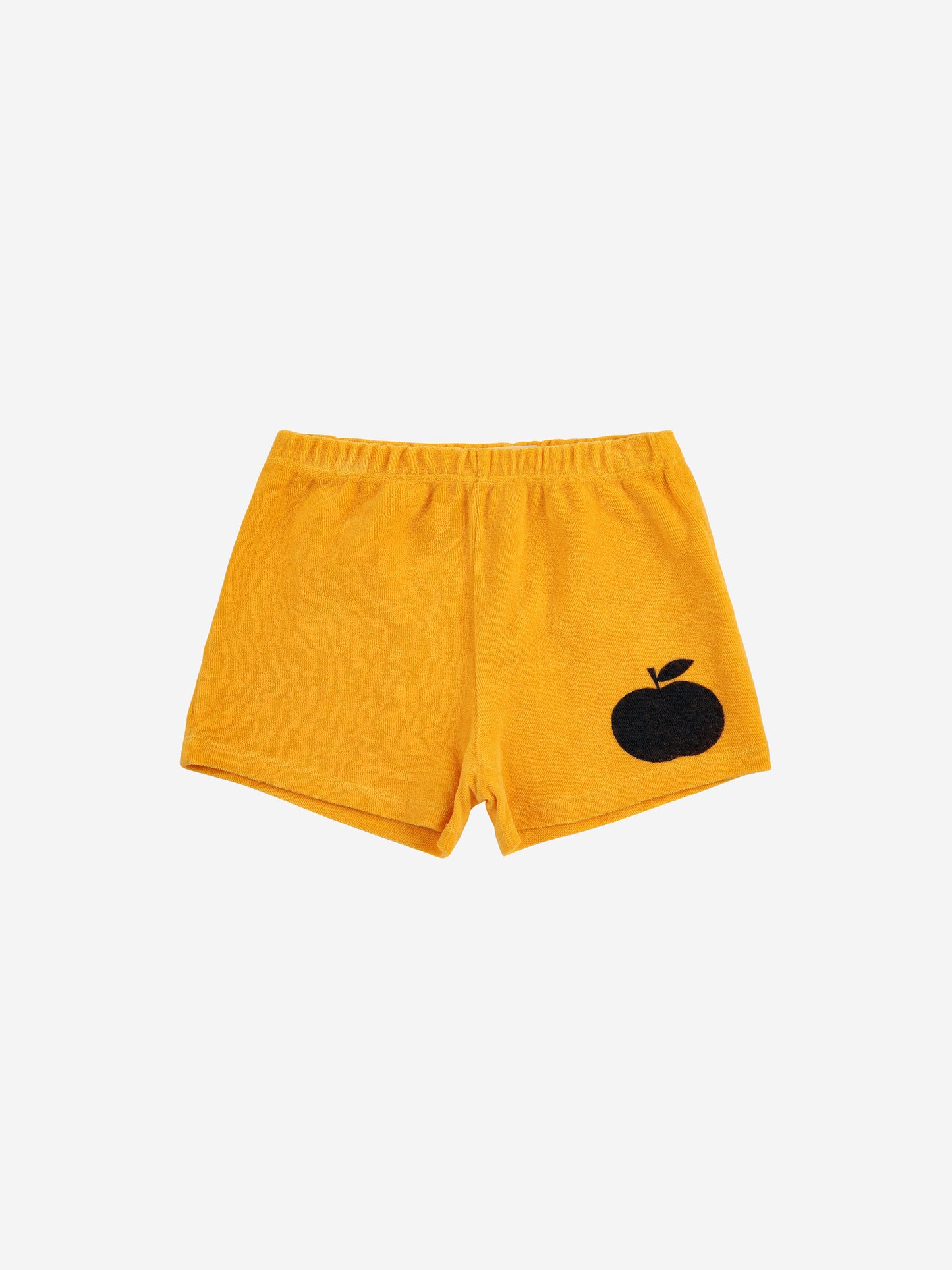 Baby Poma Yellow Terry Shorts