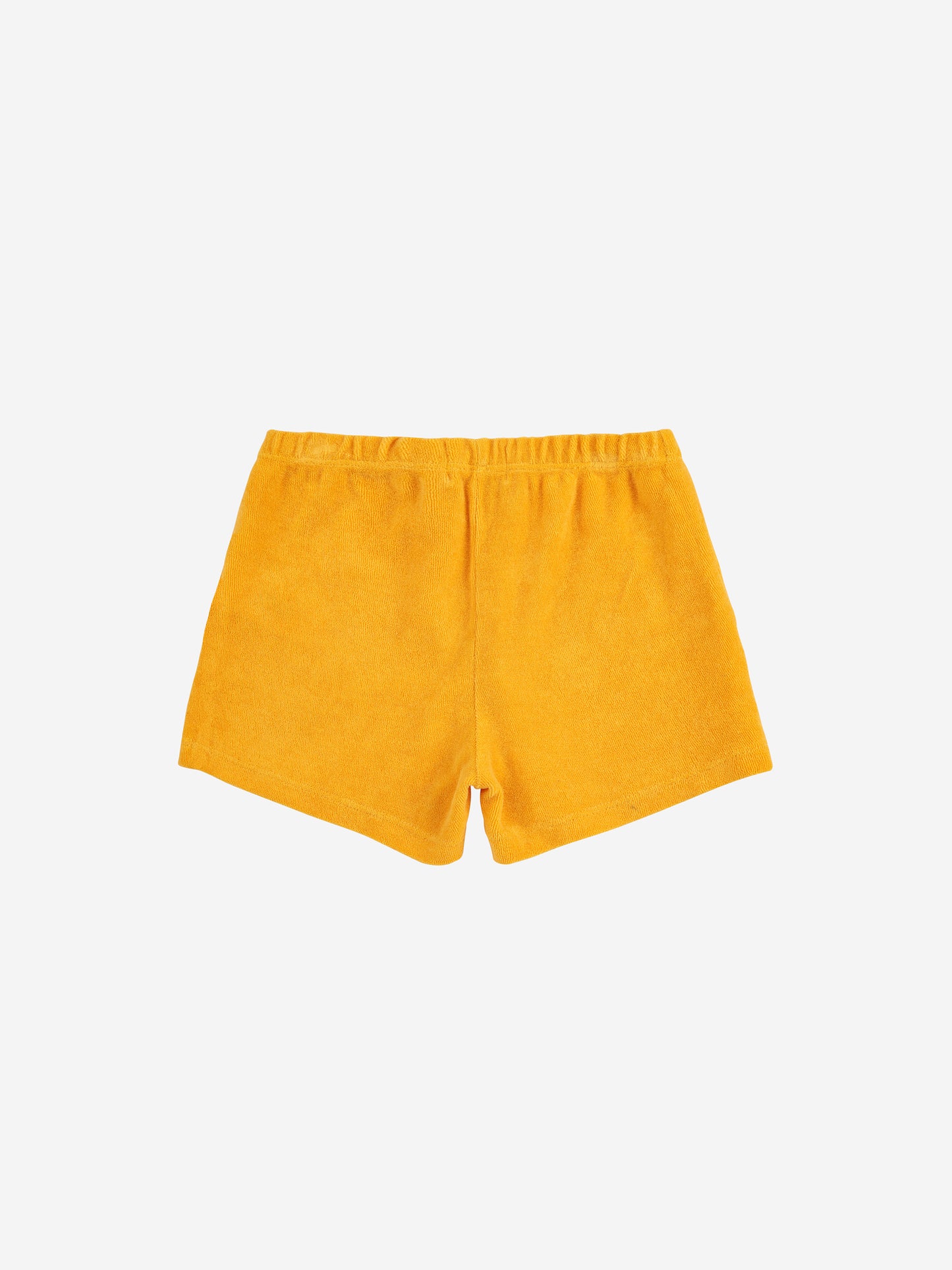 Baby Poma Yellow Terry Shorts