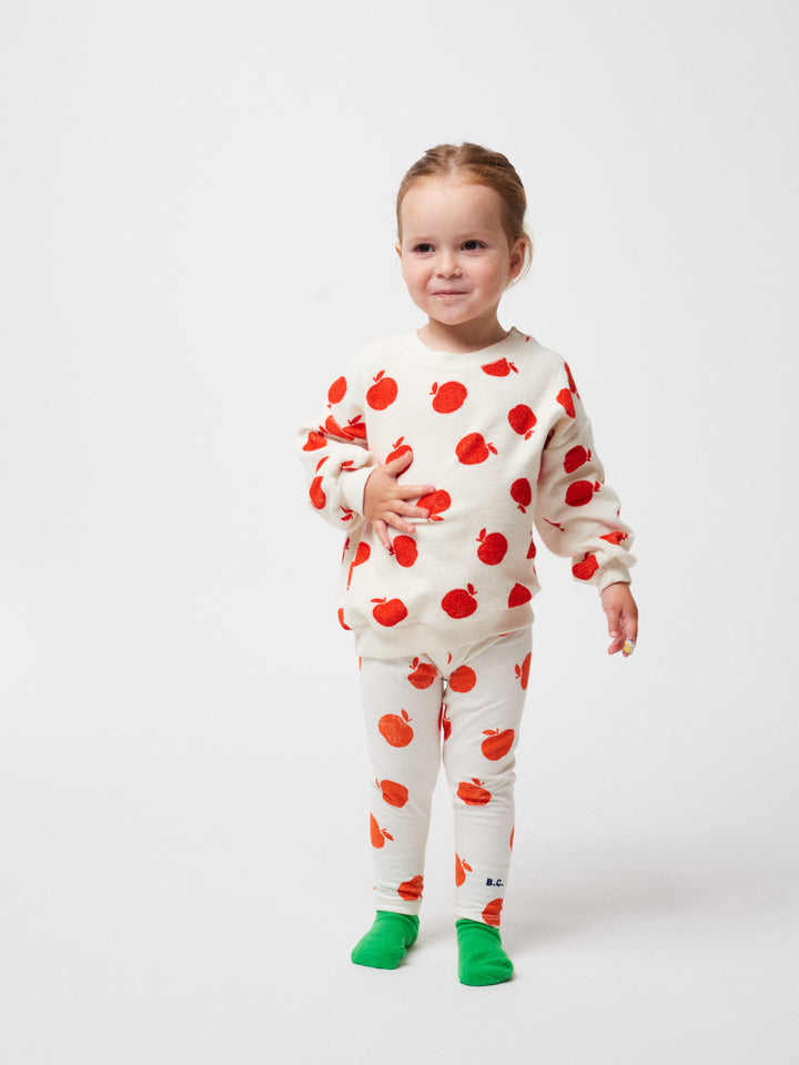 Poma all over ecru leggings