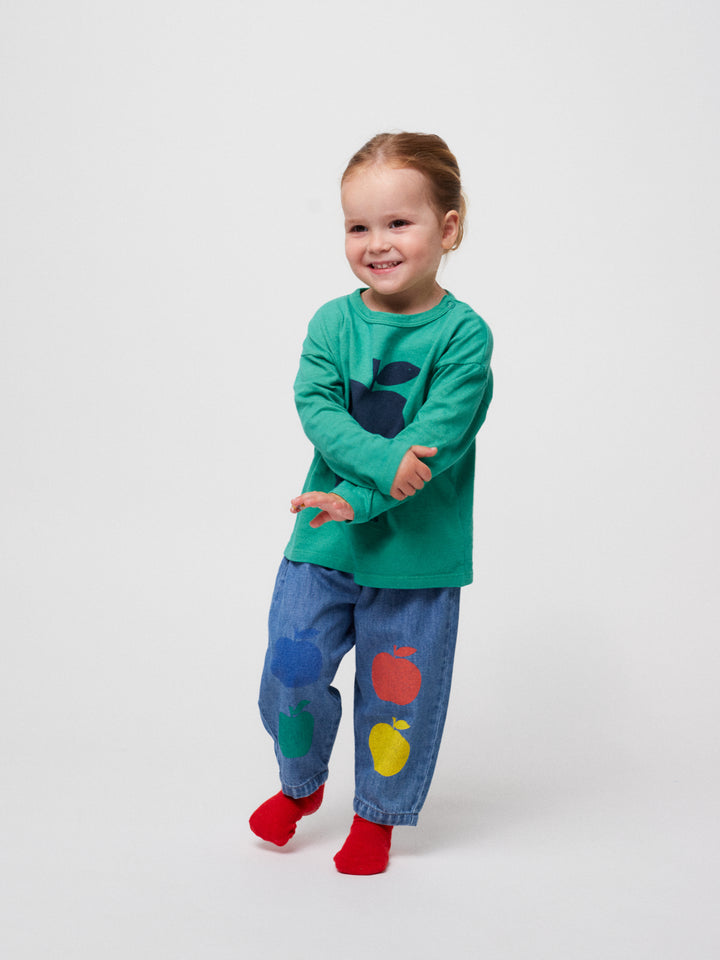 Poma multicolor denim pants