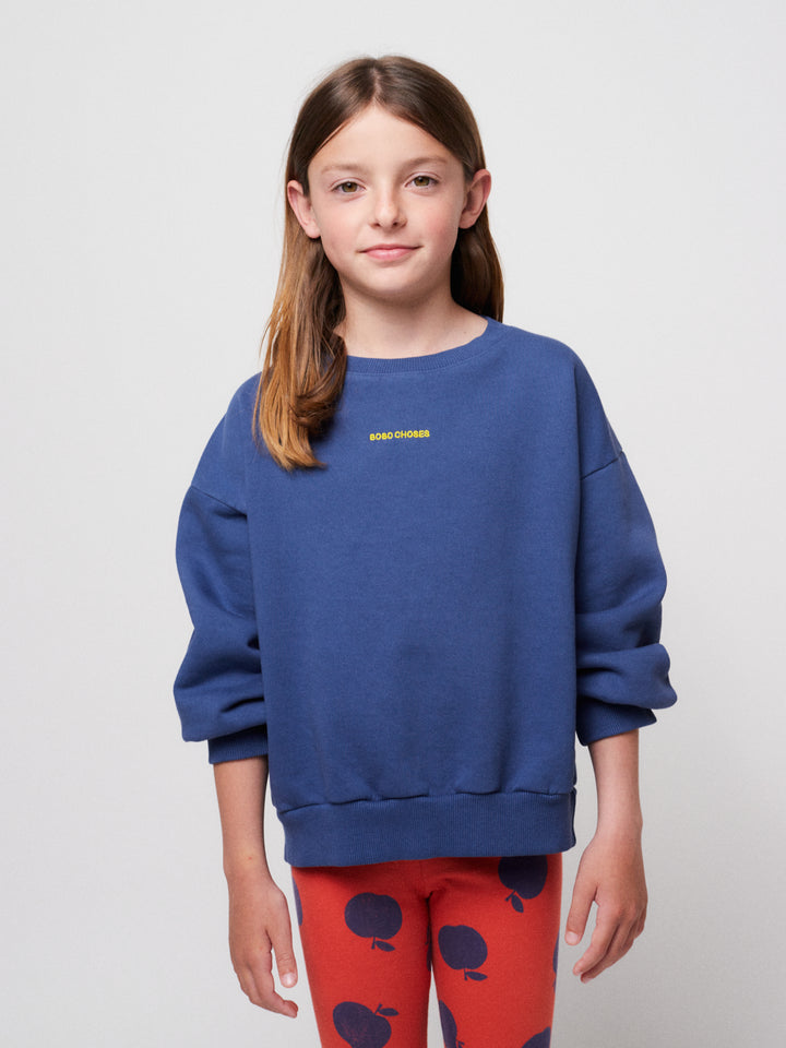 Bobo Choses Sun ネイビー スウェットシャツ