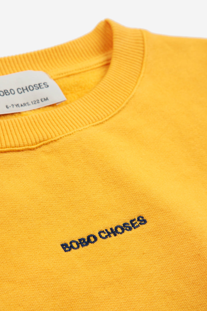 Bobo Choses Sunの黄色のスウェットシャツ