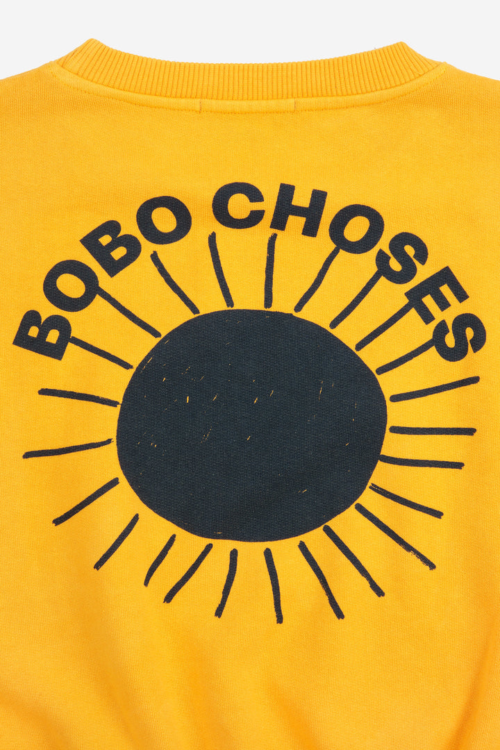 Bobo Choses Sunの黄色のスウェットシャツ