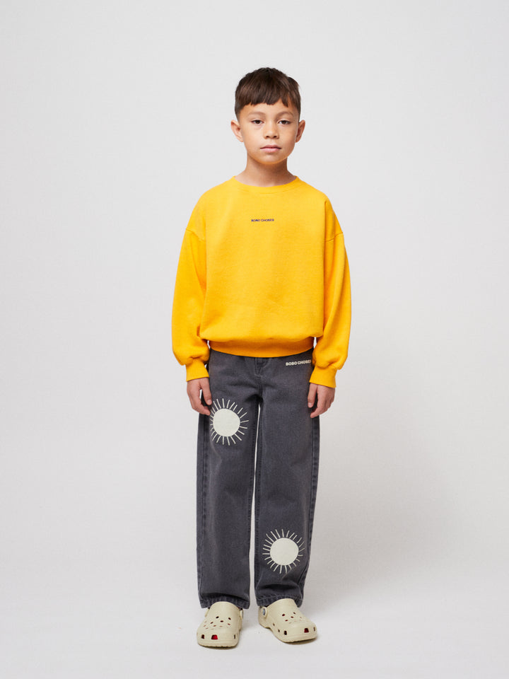 Bobo Choses Sunの黄色のスウェットシャツ