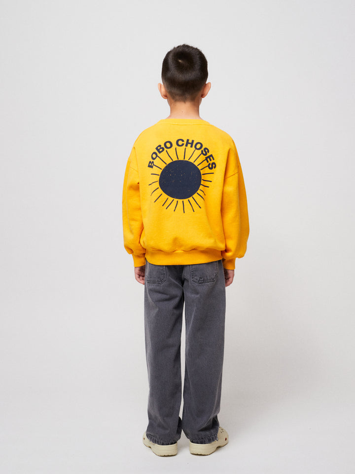 Bobo Choses Sunの黄色のスウェットシャツ