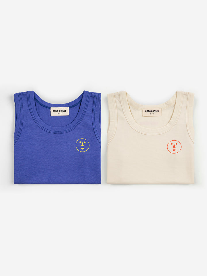 Have Fun Face tank top set