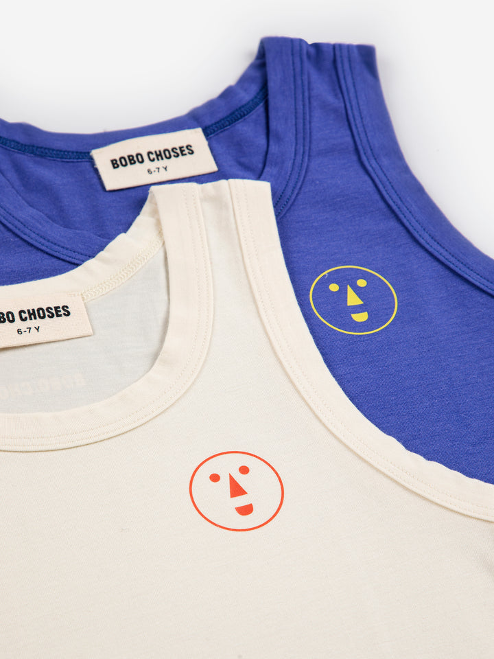 Have Fun Face tank top set