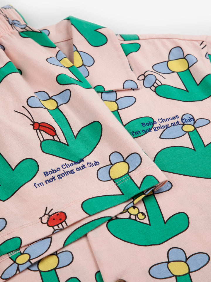 Dancing Flower all over loungewear set