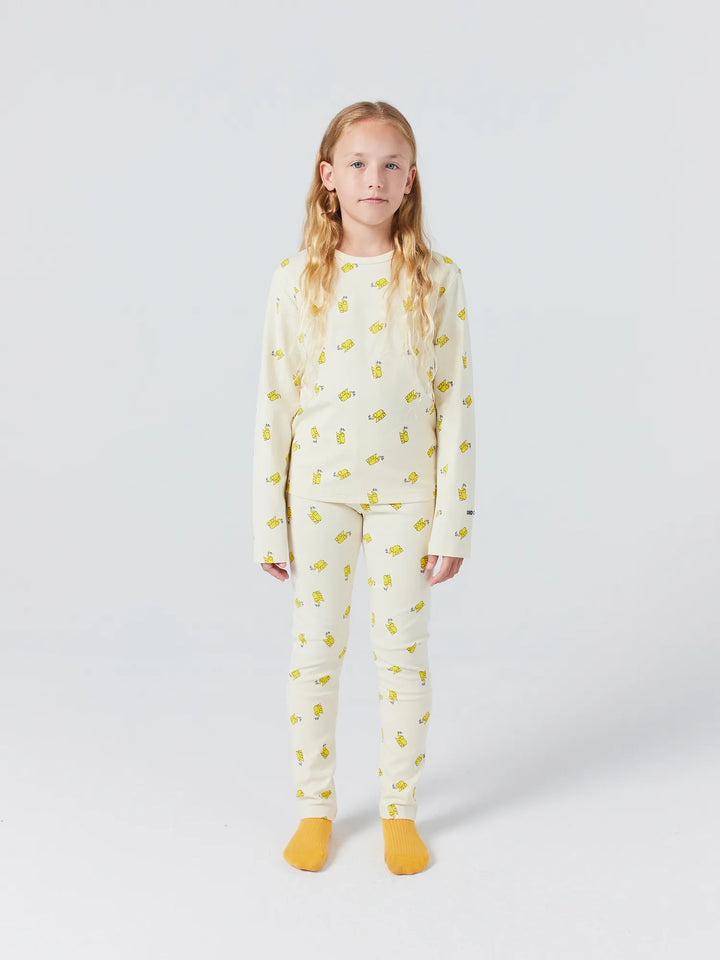 Yellow Elephant all over loungewear set