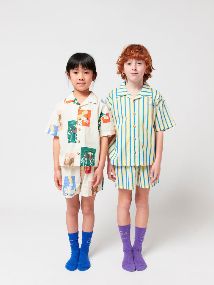 Lady Dog & Reading Crocodile long socks pack