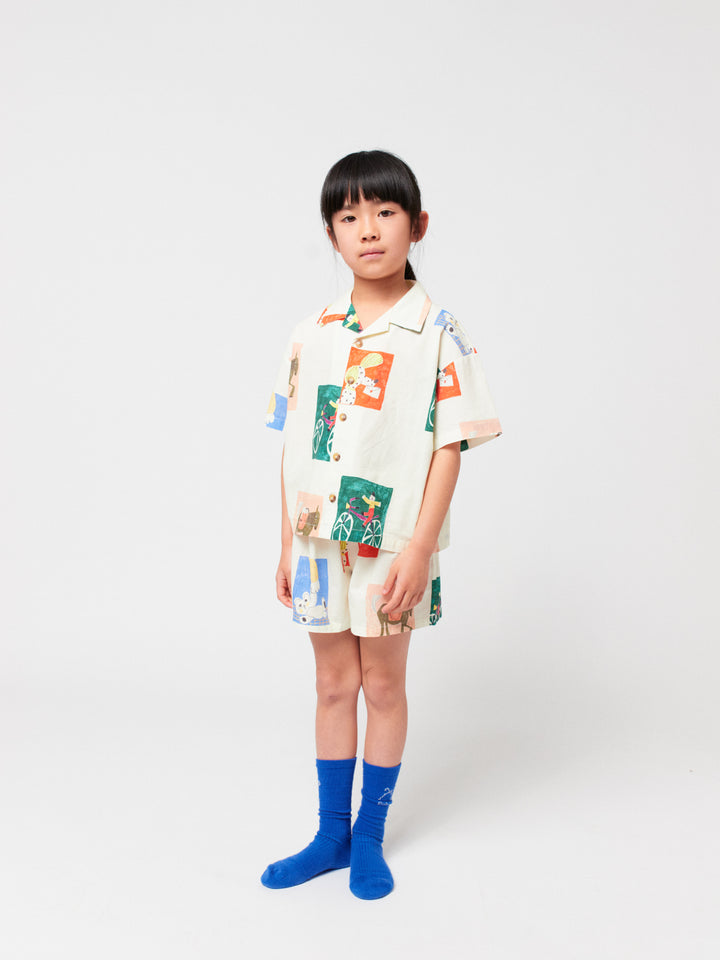 Happy Worm & Reading crocodile long socks pack