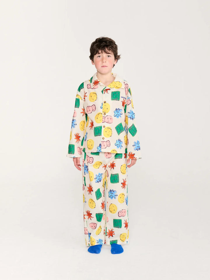 Monster Gang all over loungewear woven set & Book