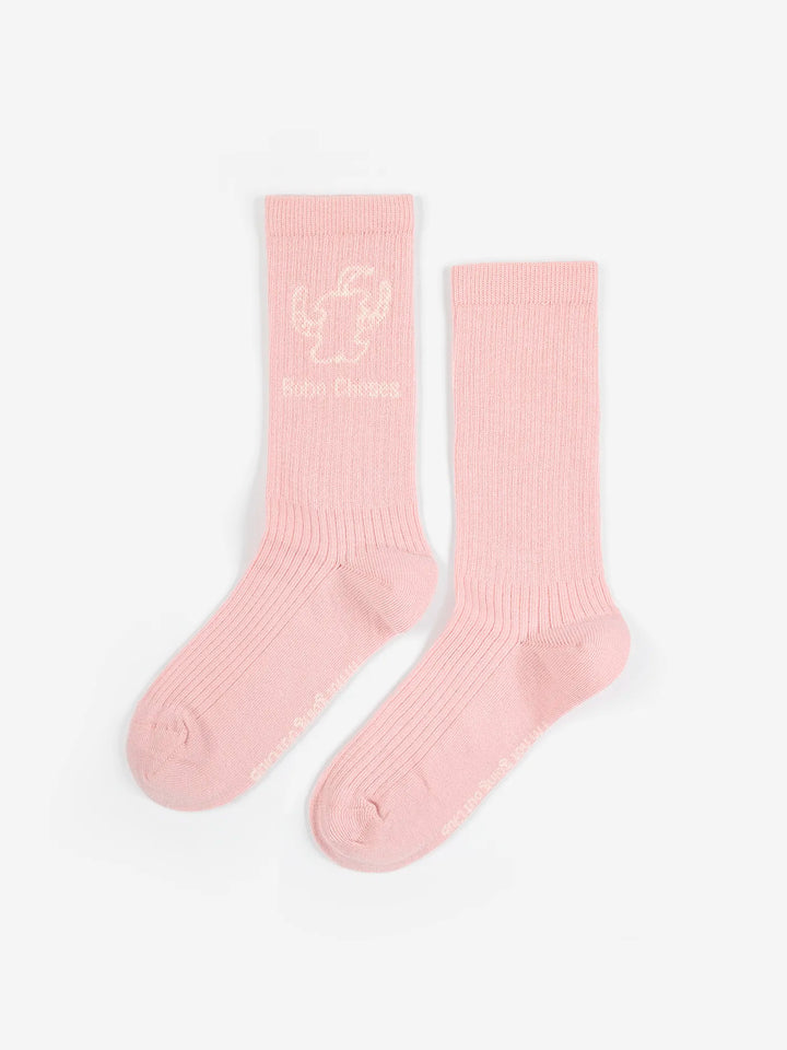 Happy Worm long socks