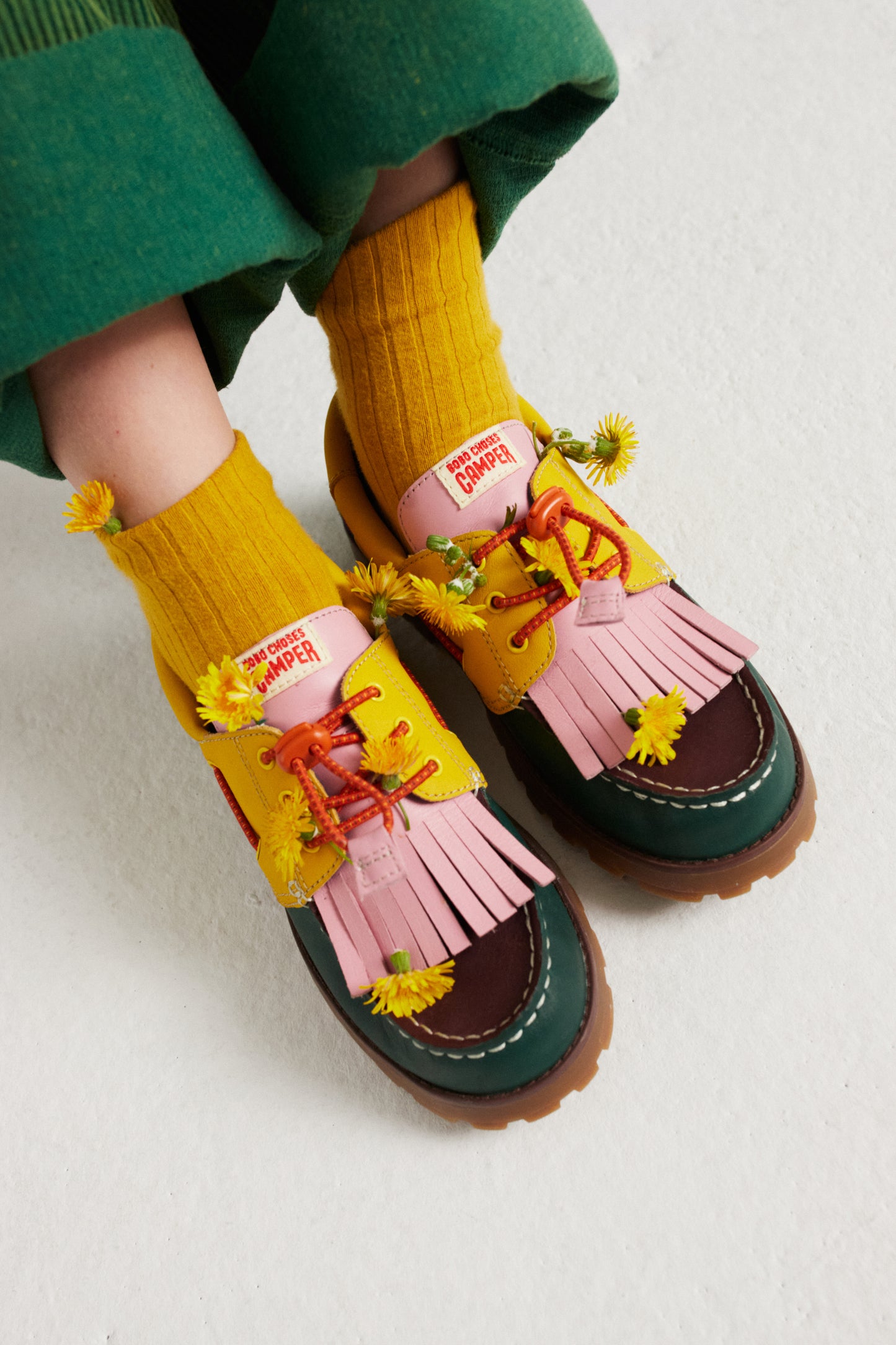 Bobo Choses x Camper Compas nautic shoes