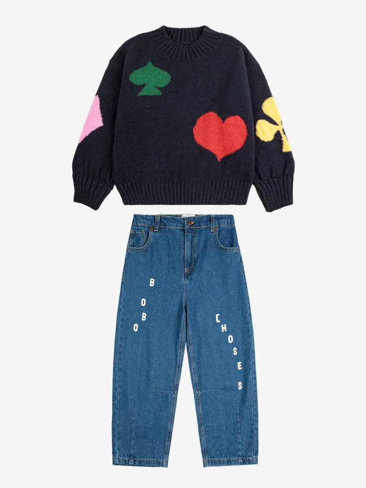 Bobo Choses denim pants look