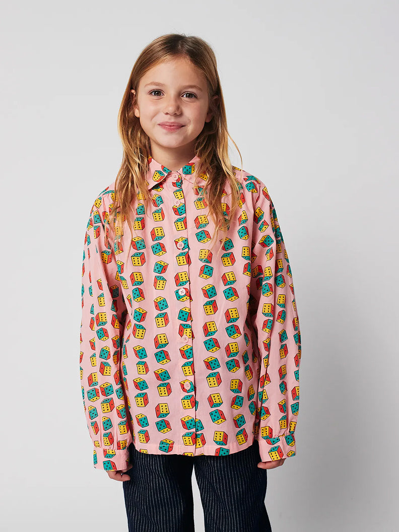 【タグ付新品未使用】定価8360円 BOBO CHOSES♡ボボショセス4-5y 残り1点(4-5y)BOBO CHOSES / Geometric Game all over woven
