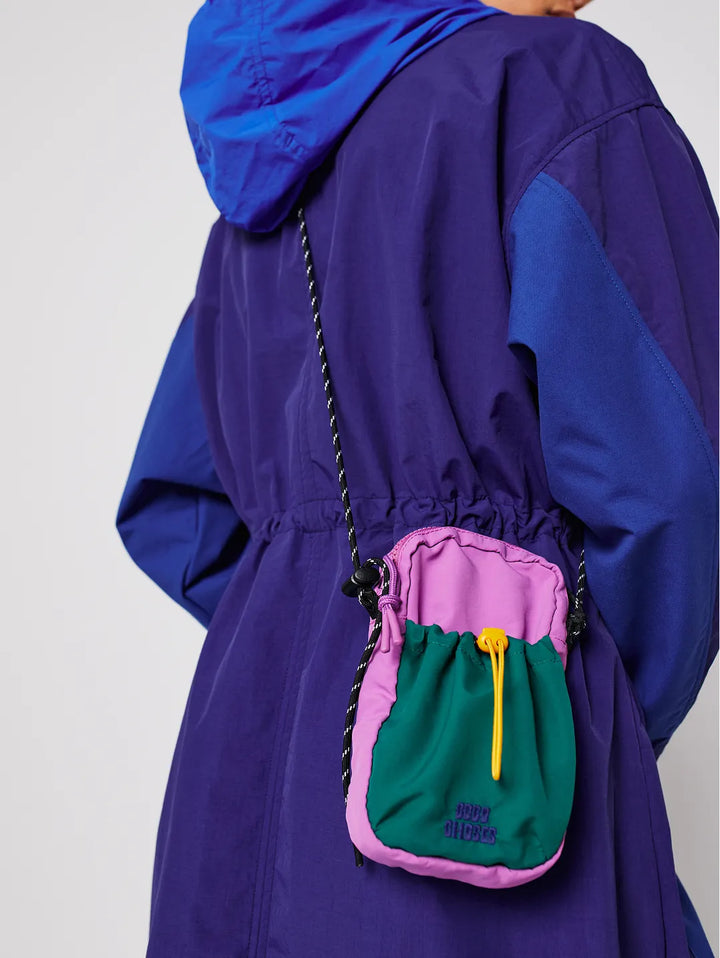 Color block technical mini bag