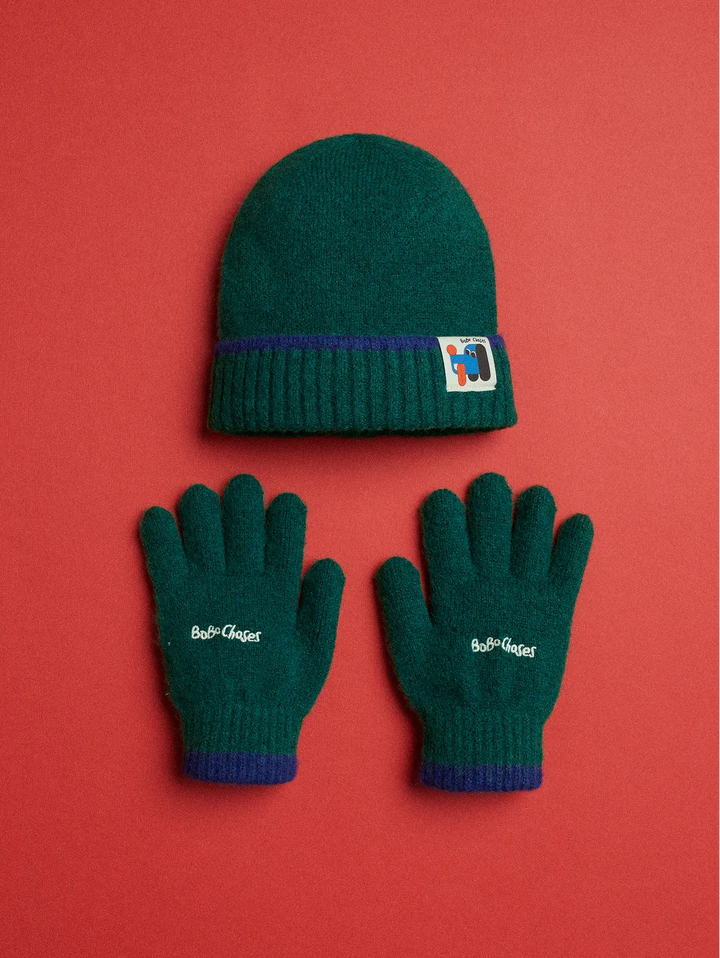 Doggy Mate beanie & gloves set