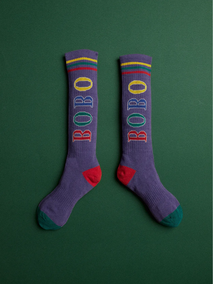 Multicolor Bobo extra long socks