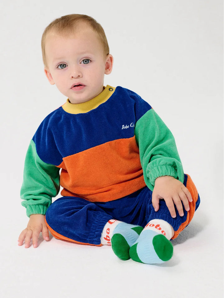 Bobo Choses color block sweatshirt