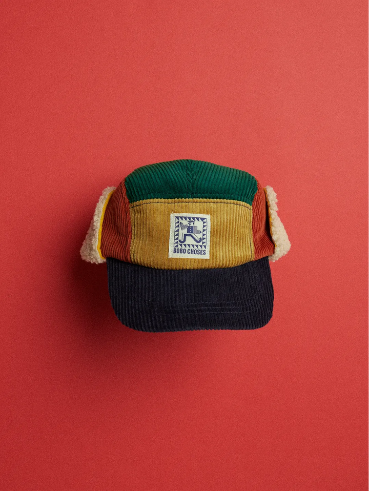 Mr Pencil corduroy winter cap