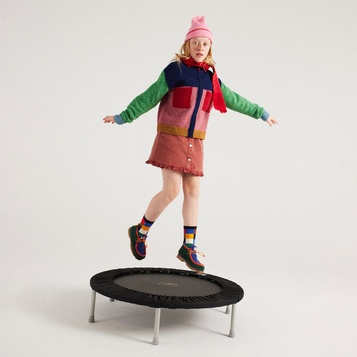 Bobo Choses x Camper Compas Wallabee sheepskin shoes