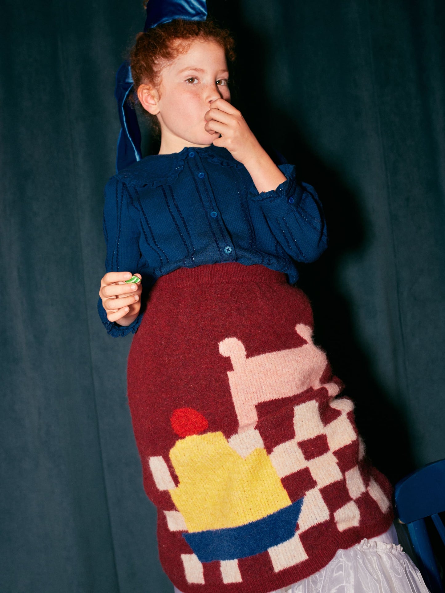 Yummy Cake knitted skirt