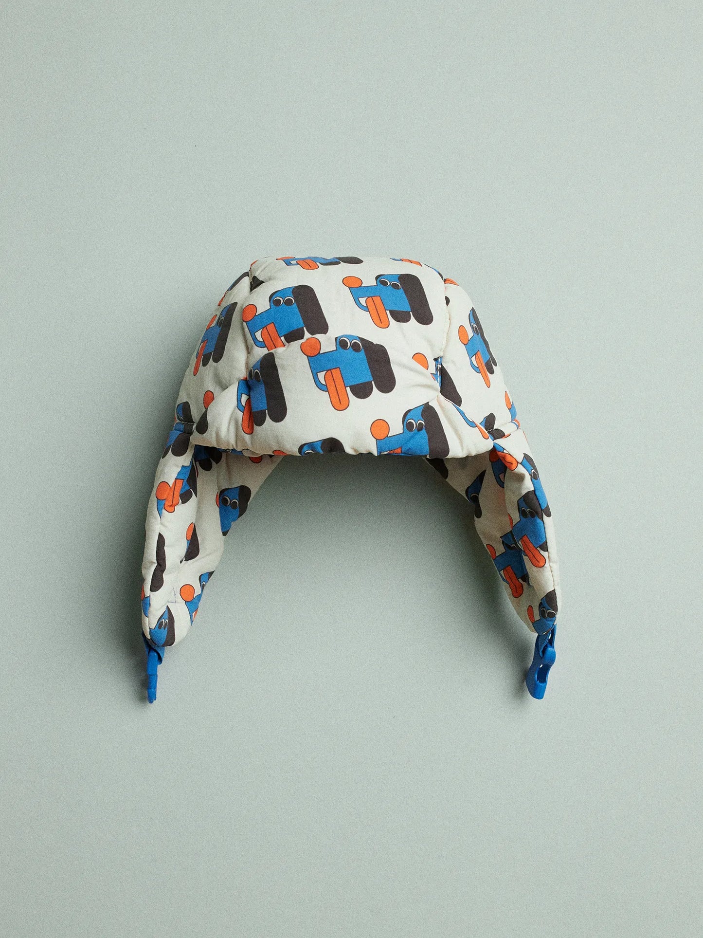 Doggy Mate all over chapka & mittens set