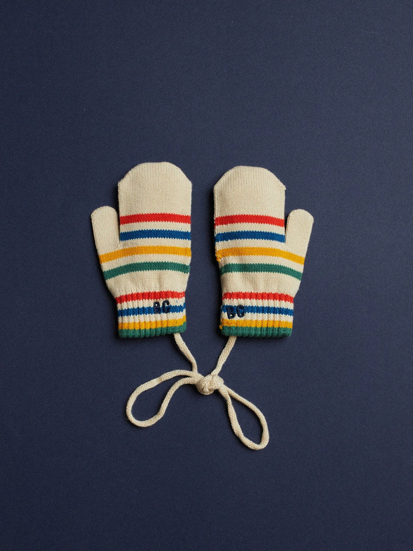 Tic Tac Toe knitted beanie & mittens set