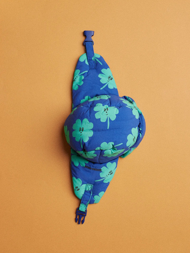 Lucky Clover all over chapka & mittens set