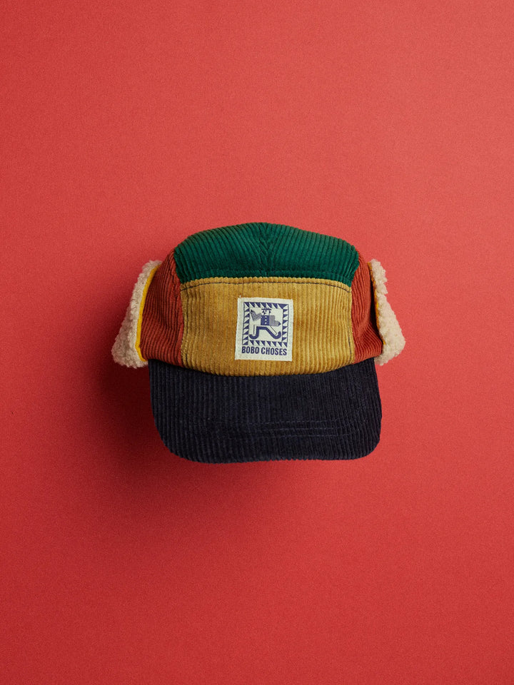Mr Pencil corduroy winter cap