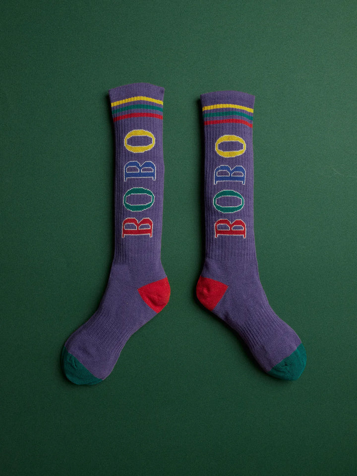 Multicolor Bobo extra long socks