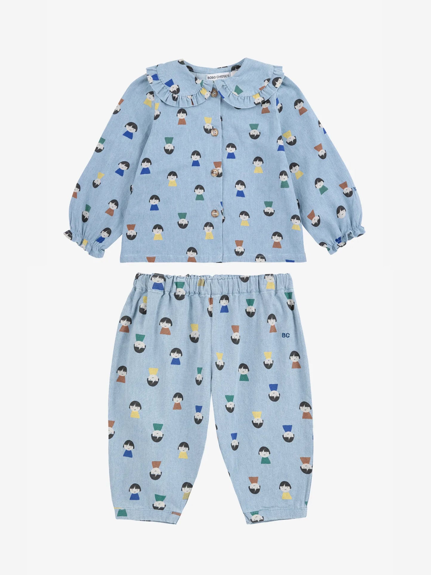 Game Pawns light denim look