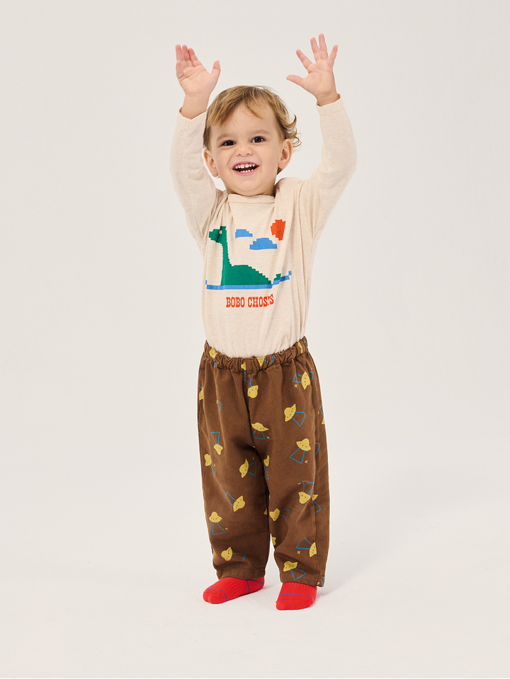 Pixel Abduction all over woven pants