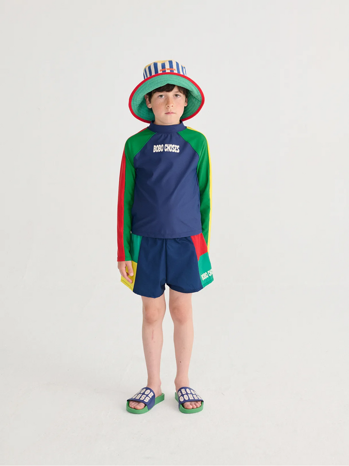 Bobo Choses color block swim T-shirt
